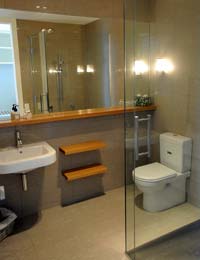 Prospect Lodge Bed and Breakfast  ensuite bathroom, Te Anau