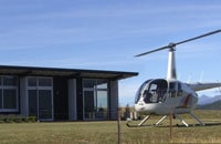There is space for helicopters to land at Prospect Lodge